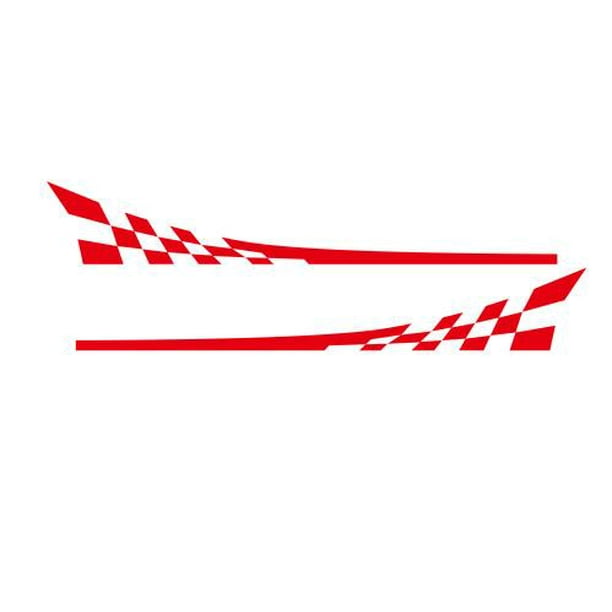 Racing flag decal deals