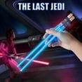 thumbnail image 5 of Homelife 1 Pair LED Lightsaber Chopsticks Glowing Luminous Chopsticks for Sushi Noodles Glow in The Dark Chopsticks Light Up Party Supplies, 5 of 13