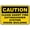 Warning Sign 4, variant on Caution Clean Agent System Inside Sign - 12×8 Inches, Aluminum Tin Warning Sign, Home Outdoor Garden Safety Decor