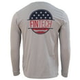 thumbnail image 2 of Fintech FPF Rising USA Long Sleeve Graphic T-Shirt - XL - Alloy, 2 of 2
