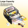 thumbnail image 4 of Mochila BTOOP Clear de 17 pulgadas, transparente, resistente, 4 of 9