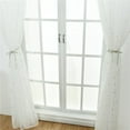 thumbnail image 3 of DYstyle Voile Sheer Rod Pocket Single Curtain Panel, 3 of 4