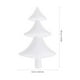 thumbnail image 2 of 5 piezas de árbol de navidad blanco adornos de árbol de espuma creativa diseño de espuma accesorios decorativos para centro comercial de navidad, 2 of 6