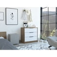 thumbnail image 5 of Cómoda 3 Cajones P/habitación Kaia Color Blanco/Marrón Claro, 5 of 5