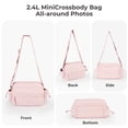 thumbnail image 6 of Gynky Crossbody Bags for Women, Puffy Mini Crossbody Purse Small Purses, Phone Purse Handbag Shoulder Bag for Travel Daypack, 6 of 6