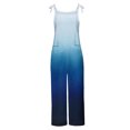 thumbnail image 5 of successthop Jumpsuit for Women Baggy Sleeveless One Piece Spaghetti Strap Wide Leg Long Pants Lounge Wear with Pockets, 5 of 5