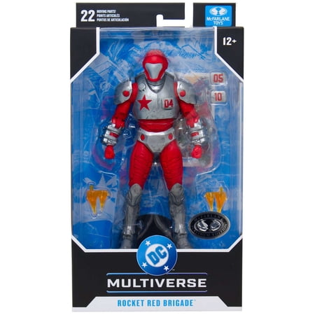 McFarlane DC Platinum Edition Rocket Red Brigade Action Figure [Justice League: Generation Lost]