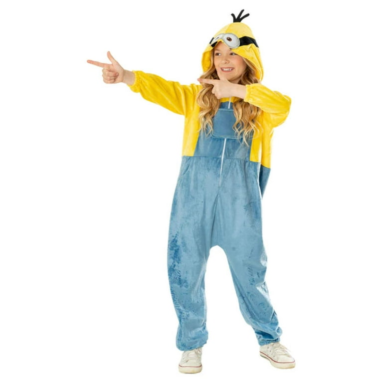 Minion Onesie Costume Kids Unisex Minion Onesie Costume Kids Unisex