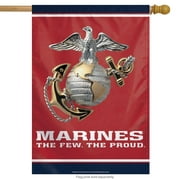 United States Marine Corps USMC House Flag Armed Forces Military 28" x 40"