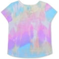 thumbnail image 3 of Hello Kitty Sanrio Girls 2 Piece Tie Dye T-Shirt and Shorts Set for Toddlers, 3 of 5