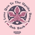 thumbnail image 2 of Netflix Infant's Stranger Things Demogorgon Love Bodysuit, 2 of 3