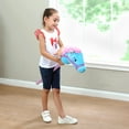 thumbnail image 4 of Spark. Create. Imagine Plush Stick Horse, Blue and Pink, 30", 4 of 4
