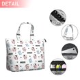 thumbnail image 2 of White Cow Moo Milk Pattern Travel Tote Bags for Women Carry On,Large Weekender Bags for Women Travel,Multi Functional Duffle Bag for Work,Shopping,Sports, 2 of 5