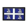 thumbnail image 1 of Patch Écusson Brode Impression Voyage Souvenir Sac à Dos Drapeau Martinique, 1 of 1