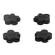 thumbnail image 5 of 4 Uds. Alfombrilla de goma para pies de muebles en forma de pétalo, elevadores antideslizantes, Protector de piso de altura, 5 of 10