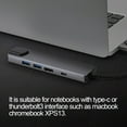 thumbnail image 3 of Naierhg 5-in-1 Type-C to USB3.0 PD Docking Station Hub Dock Adapter Converter,Five in One, 3 of 8