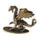 thumbnail image 3 of Figuras en miniatura de adorno de dragón de latón, artesanías pequeñas, figura de dragón volador para mascota de té simulada para escritorio, sala de, 3 of 8