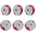 thumbnail image 1 of Fly021 Paquete de 6 carretes de doble línea de 0,2" y 15 pies F016800385 compatibles con Contour 500 Xt, Trim 500 Xt, Mini Trim St/xt/plus Xt, Mini Trim Contour Xt, Mini T, 1 of 5