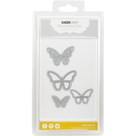 Download Kaisercraft Dies-Flutter Layered Butterflies Up To 2"X1.5 ...