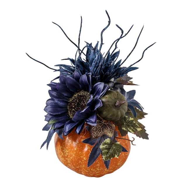 Calabaza de Halloween, decoración de Halloween, adorno de calabaza artificial, modelo de calabazas falsas para mesa de patio de fiesta de Halloween