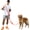 Orange, variant on Hands Free Dog Leash,Galaxy Reflective Crossbody Leash, 6–9.5 ft Adjustable Heavy Duty Waist Belt for Medium and Large Dogs Walking,Running,Jogging,Training,Night Walking (290cm, Blue