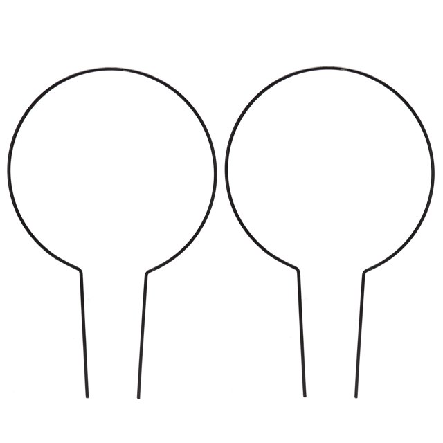 Enrejado para plantas en maceta, 2 piezas de soporte para plantas de vid, soporte para plantas en maceta, enrejado de alambre para jardín, elaborado con cuidado