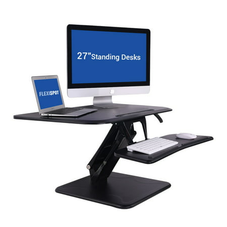 Flexispot 27 In Standing Desk Conversion Adjustable Height Riser