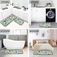 thumbnail image 5 of St. Patrick's Day Shamrock Kitchen Rugs Mats 2 Piece Set, Non Slip Rubber Runner Rug Kitchen Sink Floor Mat for Kitchen Laundry Room Hallway Office Home Decor, 5 of 7