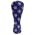 thumbnail image 2 of Yuyamidu Star Golf Club Head Covers PU Leather Driver Headcovers, Fairway Woods Head Covers, Hybrids Headcover American Flag Golf Club Cover, 2 of 8