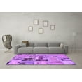 thumbnail image 3 of Ahgly Company Indoor Square Patchwork Pink Transitional Area Rugs, 8' Square, 3 of 4