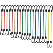 20-Pack Premium Bungee Cords Set  XSTRAP STANDARD  Assortment for Heavy Duty Outdoor Use, Featuring Sizes 20, 24, 30, 35, 40 with Durable Hooks