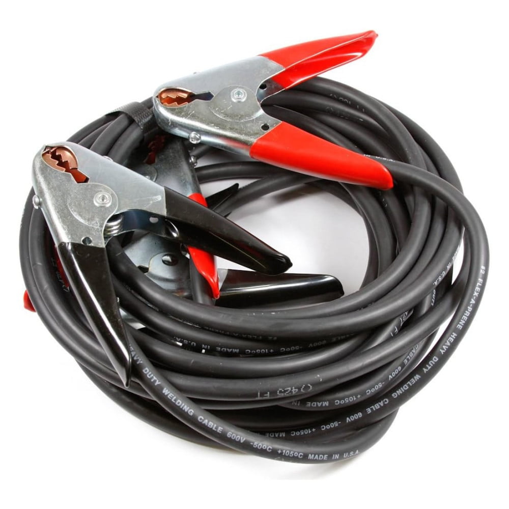 Forney Industries Battery Jumper Cables, Number 4 x 16ft