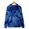 thumbnail image 2 of Tie Dye Zipper Hoodie For Men Women Unisex Sweatshirts Fashion Autumn Harajuku Hip Hop Tops Casual Boys Girls Zipper Hooded Tops, 2 of 3