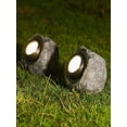 thumbnail image 2 of Solar Rock Light, Super Bright Solar Spot Garden Light, Rotable Lamp Head, Cool White/Warm White Switchable, Waterproof, Crystal White, Small, Outdoor, Pathway$$Tools & Hardware Other, 2 of 8