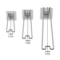 thumbnail image 5 of OIUR Picture Frame Holder Storage Bracket Polished Surface Strong Load-bearing Multi-purpose Photo Frame Tablet Stand, 5 of 6