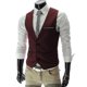 thumbnail image 1 of Chaleco de traje ajustado de negocios Peaky Blinder para hombre, 1 of 2