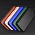 thumbnail image 7 of ZHaobin Magnetic Close Carbon Fibre Flip Cover Leather Case for IPhone 16 Pro Max Plus Wallet Card Slot Phone Stand (Blue,i-Phone 15,Case & Strap), 7 of 7