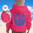 thumbnail image 4 of Girls Boys Palm Hoodies Sweatshirts Cute Preppy Hoodie Hot Pink 2-3 Years, 4 of 8