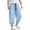 F62-Light Blue, variant on FYDUU Soft Harem Pants Boys Jogger Pants Loose Fit Casual Trousers for Kids Breathable Soft Comfortable Elastic Waistband Harem Bottoms Versatile Pants 4-5 Years