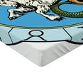 thumbnail image 2 of Ambesonne Zodiac Fitted Sheet, Capricorn, Twin Size, Multicolor, 2 of 3