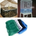 thumbnail image 1 of SPRING PARK Universal Birdcage Cover Breathable Dustproof Seed Catcher Nylon Mesh Parrot Cage Skirt, 1 of 7