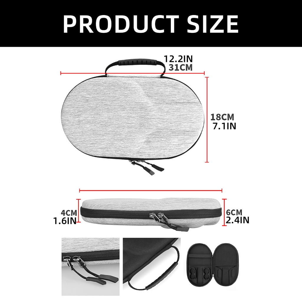 Yokua Table Tennis Racket Case, Watertight Zippers Enclosure Table Tennis Racket Bag