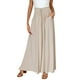 thumbnail image 2 of WILLBEST Pantalones Casuales para Mujer, con Pliegues, Cintura Alta, Rectos, Pierna Ancha, Corte Holgado para el Día a Día. Grande, 2 of 5