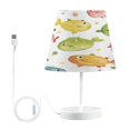 thumbnail image 2 of Cartoon Colorful Fishs Desk Lamp LED Table Nightstand Lamps with 3 Color Temperatures for Home Bedroom Living Room Decor 6x11, 2 of 8