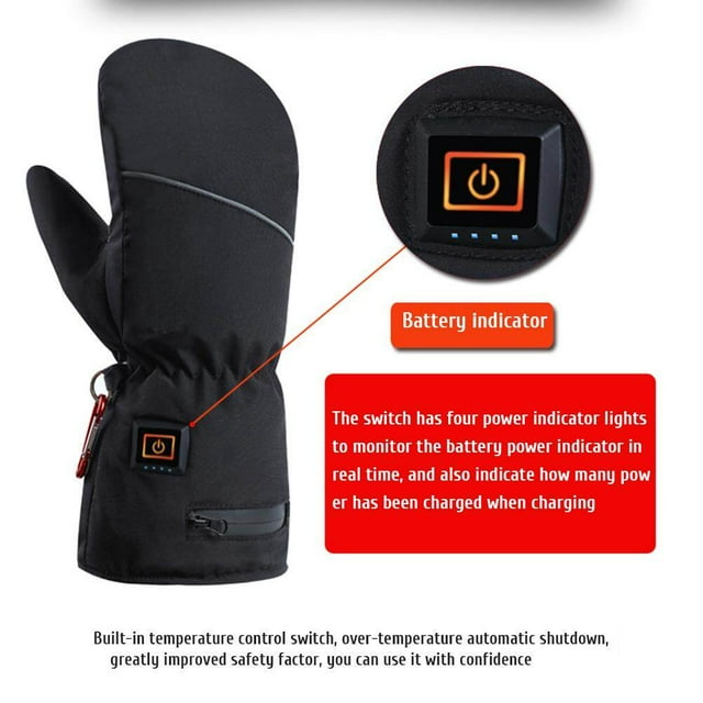 Guantes Térmicos Guantes Térmicos Guantes Térmicos Guantes Térmicos Para Mujer Guantes Térmicos Recargables Pantalla Táctil Guantes Antideslizantes Con Forro Polar Guantes
