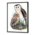 thumbnail image 3 of Designart 'Ancient Birds I' Traditional Framed Canvas Wall Art Print, 3 of 5