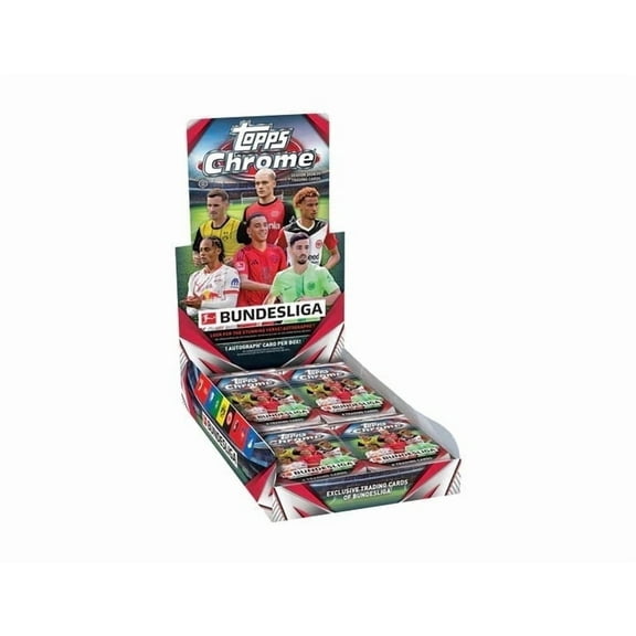 2024/25 Topps Chrome Bundesliga Soccer Hobby Box - (Soccer Trading Cards)