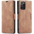 thumbnail image 2 of Leather Case For Samsung Galaxy Note 20 Ultra Case,Leather Wallet Case Classic Design with Card Slot and Magnetic Closure Flip Fold Case for Samsung Note 20 Ultra 5G, 2 of 9
