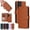 Brown, variant on Allytechgroup Flip Case for Samsung Galaxy S25 Ultra with Credit Card Slot, RFID Blocking PU Leather Case with Hand Wrist Slim Fit Shockproof Full Body Protective Cover for Galaxy S25 Ultra, Brown
