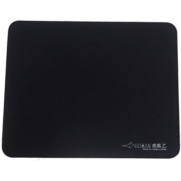 Artisan FX HAYATEOTSU NINJABLACK Gaming Mousepad with Smooth Texture and Quick Movements for pro Gamers or Grafic Designers Working at Home and Office (yMIDz Medium)
